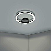 Eglo connect.z LED-Deckenleuchte Parrapos-Z (L x B x H: 340 x 300 x 45 mm, Schwarz/Weiß, 12 W, Dimmbar) | BAUHAUS