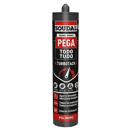 Soudal  Adhesivo para montaje Pega Todo Turbotack
