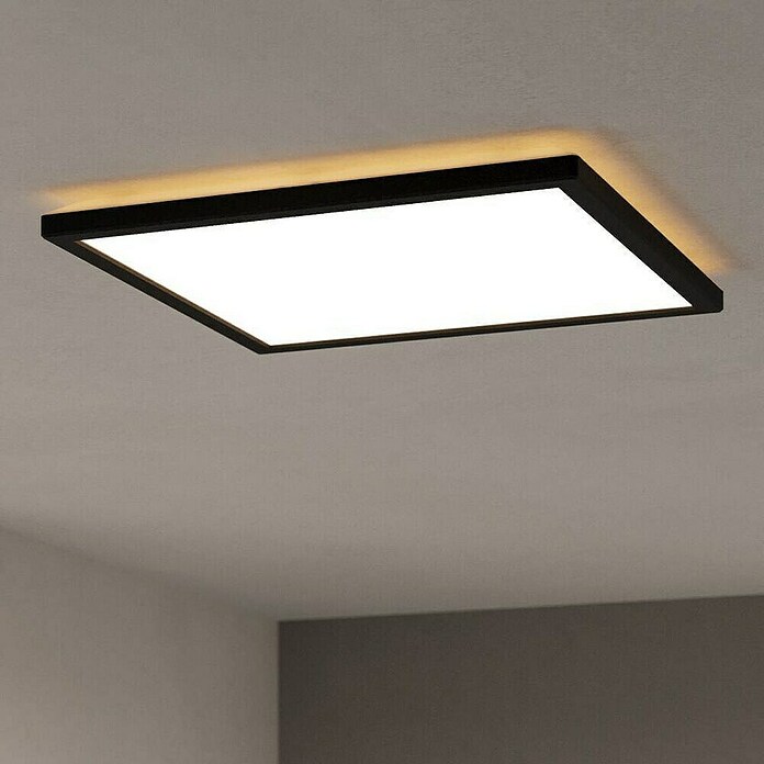 Eglo connect.z LED-Panel ROVITO-Z (17,6 W, L x B x H: 39 x 39 x 3 cm, Schwarz, RGB) | BAUHAUS