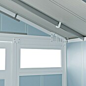 Grosfillex Caseta para jardín Utility (Medidas ext. (An x Pr): 370 x 298 cm, Plástico, Gris azulado) | BAUHAUS