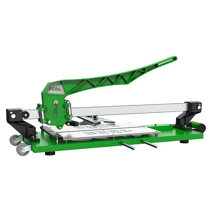Berg Handfliesenschneider BTC 640 EUROPE - Max. Schnittlänge: 640 mm, Max. Fliesenstärke: 20 mm - BERG Fliesenschneider: Präzises Schneiden von Fliesen mit dem robusten und zuverlässigen BERG Fliesenschneider. Ideal für Profis und Heimwerker.