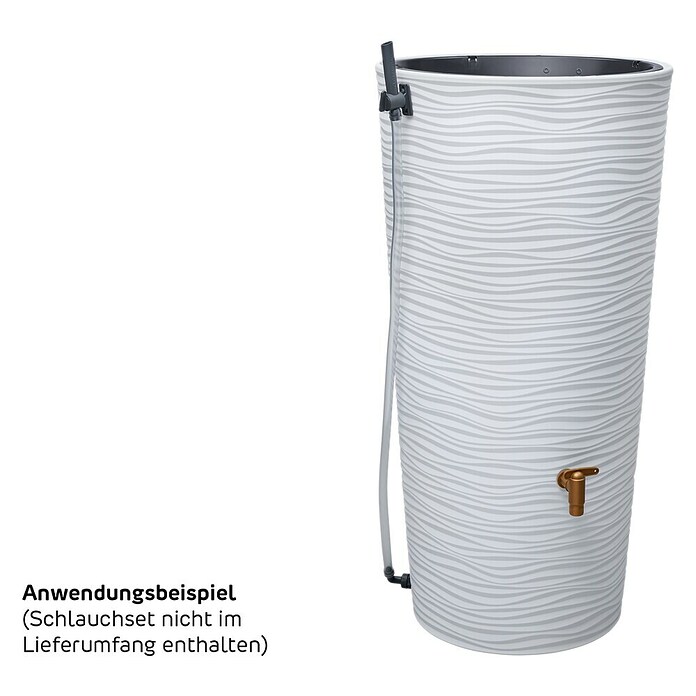 Garantia Modern Line Regenspeicher Natura 2 in 1 (210 l, Arctic, 1 Stk.) | BAUHAUS