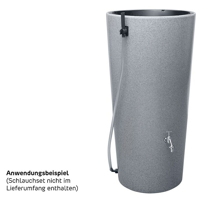 Garantia Modern Line Regenspeicher Stone 2 in 1 (210 l, Silver) | BAUHAUS