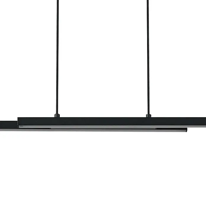 Eglo Connect LED-Pendelleuchte Fraioli-Z - L x B x H: 105,5 x 10 x 120 cm, Schwarz, RGBW - Moderne LED-Hängeleuchte in Schwarz mit minimalistischem Design. Ideal für stilvolle Raumbeleuchtung und moderne Interieurs.