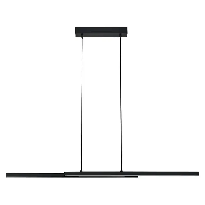 Eglo Connect LED-Pendelleuchte Fraioli-Z - L x B x H: 105,5 x 10 x 120 cm, Schwarz, RGBW - Moderne LED-Hängeleuchte mit minimalistischem Design, ideal für stilvolle Innenräume. Hochwertige Verarbeitung und energieeffiziente Beleuchtung.