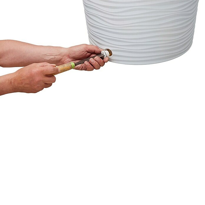 Garantia Modern Line Regenspeicher Natura 2 in 1 (210 l, Arctic, 1 Stk.) | BAUHAUS