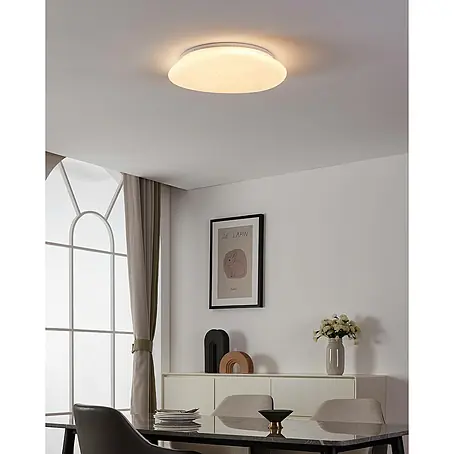 Eglo Connect LED-Deckenleuchte rund Sileras-Z