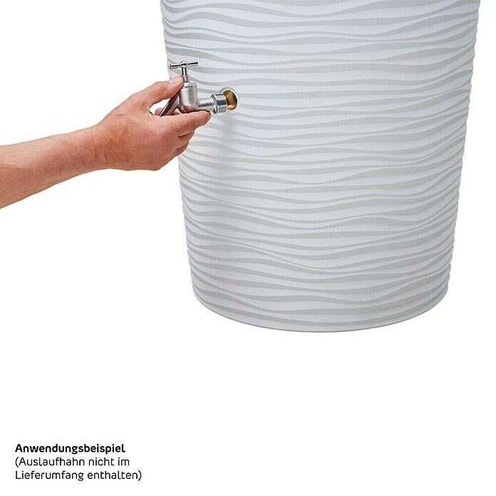 Garantia Modern Line Regenspeicher Natura 2 in 1 (210 l, Arctic, 1 Stk.) | BAUHAUS