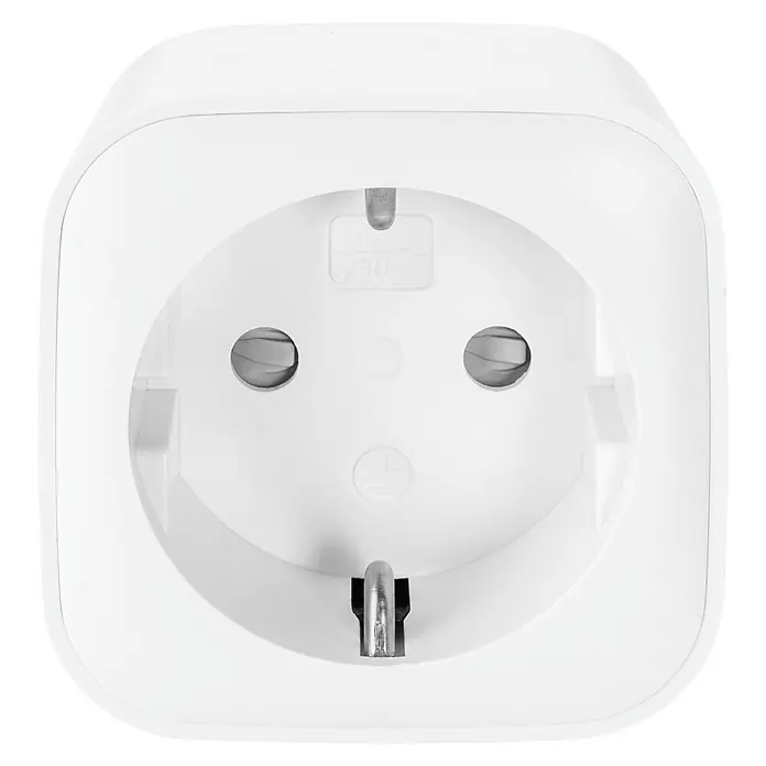 Abus Smart-Steckdose Smartvest Pro FUHA45000 - Innen, Weiß, 1 Stk. - Weißer Schuko-Steckdosenadapter für den europäischen Standard. Ideal für Reisen und den Gebrauch zu Hause.