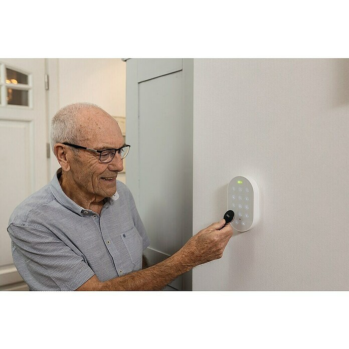 Abus RFID-Badge ID Schlüsselanhänger Smartvest Pro FUPC45000 (Passend für: Funk-Alarmanlage Smartvest Pro, 30 mm) | BAUHAUS