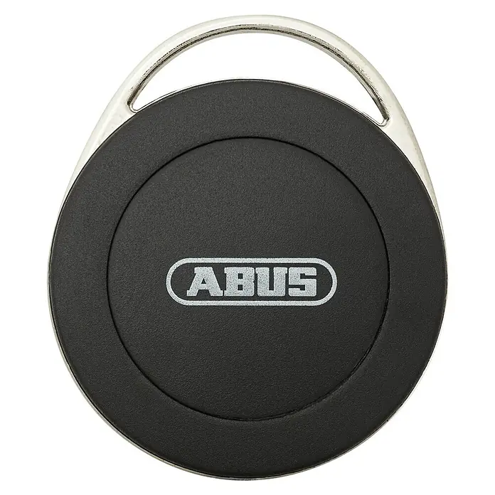 Abus RFID-Badge ID Schlüsselanhänger Smartvest Pro FUPC45000 - Passend für: Funk-Alarmanlage Smartvest Pro, 30 mm - ABUS Alarmanlage im runden Design mit silberfarbenem Griff. Ideal für die Sicherheit von unterwegs und zu Hause.