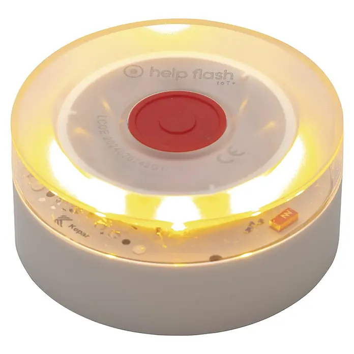 Luz de emergencia Help Flash IoT+ - Apto para: Avería en el vehículo - La luz de emergencia Help Flash IoT: Compacta, inalámbrica y con un potente imán para mayor seguridad en situaciones de emergencia.