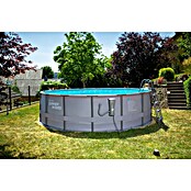 Frame-Pool Summer Waves Elite (Ø x H: 488 x 122 cm, Dunkelgrau, 19 859 l) | BAUHAUS