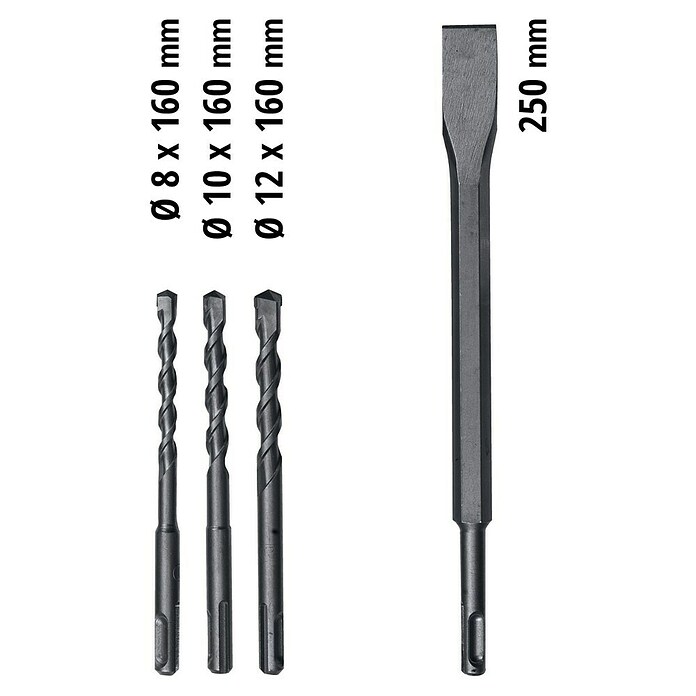 Einhell Kombihammer TC-RH 620 4F Kit (620 W, 2,2 J, SDS-Plus-Aufnahme) | BAUHAUS