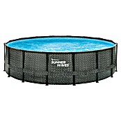 Frame-Pool Summer Waves Elite (Ø x H: 488 x 122 cm, Grau, 19 859 l) | BAUHAUS