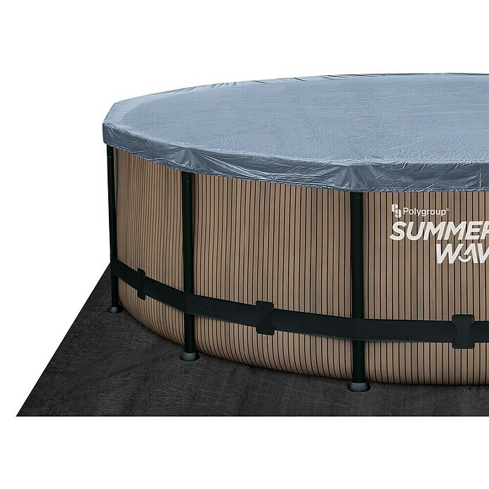 Frame-Pool Summer Waves Elite (Ø x H: 488 x 122 cm, Braun, 19 859 l) | BAUHAUS