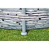 Frame-Pool Summer Waves Elite (Ø x H: 427 x 107 cm, Steingrau, 13 294 l) | BAUHAUS