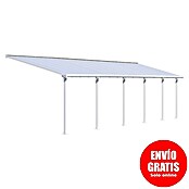 Palram Marquesina adosada (Profundidad: 3 m, An x Al: 9,71 x 2,1 m, Blanco tráfico)