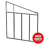 Palram – Canopia Panel lateral Sidewall (Gris, L x An x Al: 257 x 6,7 x 305 cm) | BAUHAUS