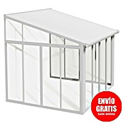 Palram – Canopia Porche acristalado San Remo (An x Pr x Al: 3,05 x 3 x 3,1 m, Blanco tráfico) | BAUHAUS