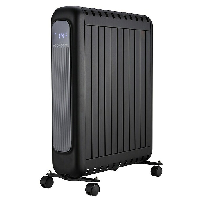 Rointe Radiador eléctrico Style (1.000 W - 2.000 W, Negro, 14 x 41,5 x 66 cm) | BAUHAUS