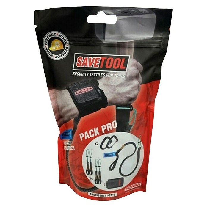 Ponsa Set de protección contra caídas Savetool (8 pzs.) | BAUHAUS