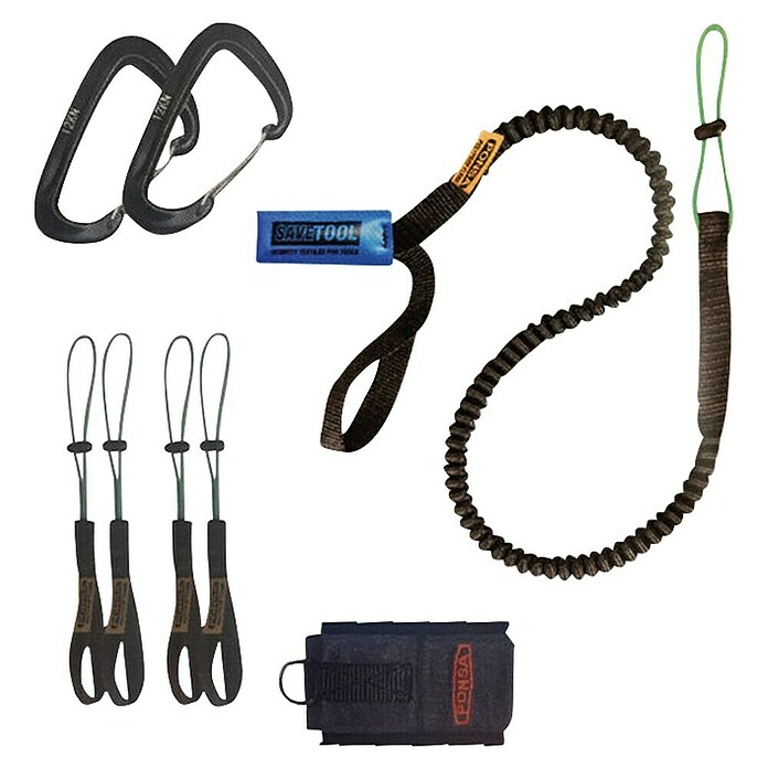 Ponsa Set de protección contra caídas Savetool (8 pzs.) | BAUHAUS