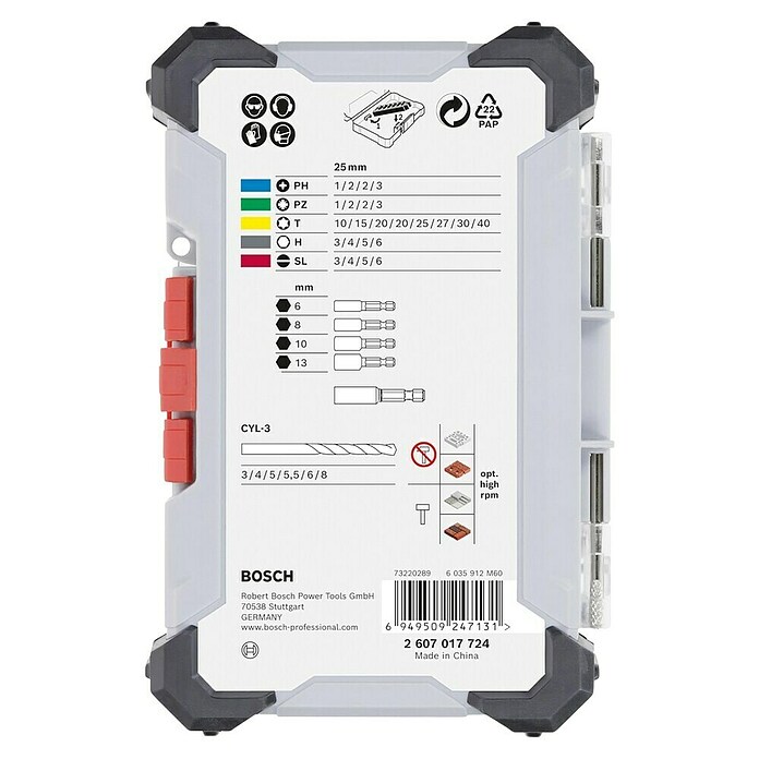 Bosch Komplet bit nastavaka Extra Hard  (35 -dij.) | BAUHAUS