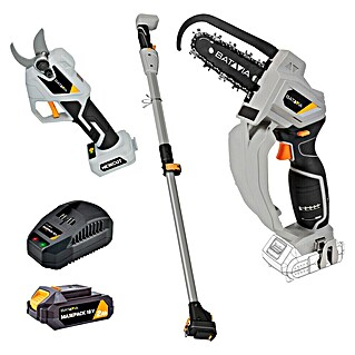 Batavia Multiherramienta de jardín de batería (18 V, 1 batería, Longitud de corte: 11 cm)