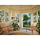 Palmako Pérgola de jardín (Diámetro: 2,89 m, Abeto rojo, Altura de cumbrera: 3,1 m)