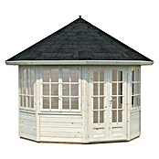 Palmako Pérgola de jardín (Diámetro: 2,89 m, Abeto rojo, Altura de cumbrera: 3,1 m)