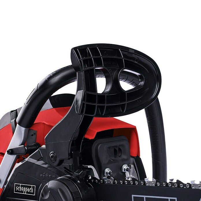 Scheppach Motosierra de gasolina PCS38 (1.300 W, 37,2 cm³, Longitud de la cuchilla: 35 cm, Grosor de rama máx.: 33,5 cm) | BAUHAUS