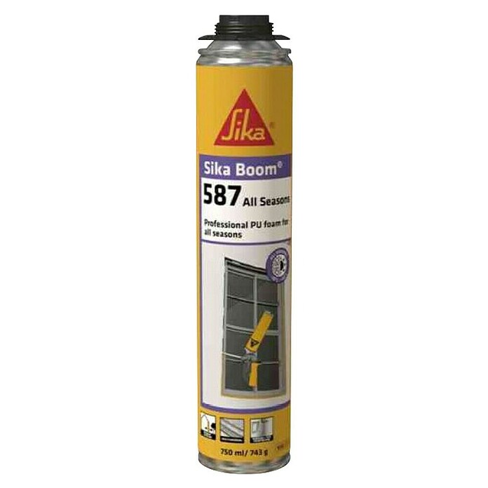 Sika Boom Pena za pištolo 587 All Seasons  (750 ml) | Gradbene pene | Gradbena kemija | Gradbeni material | Izdelki | BAUHAUS