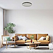 Ferotehna Okrugla stropna LED svjetiljka Carla  (24 W, Ø x V: 380 x 60 mm, Siva, Siva) | BAUHAUS