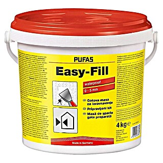 Pufas Masa za zaglađivanje površina Pufas EASY-FILL (4 kg, Bijela)