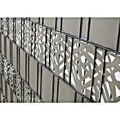 Floraworld Sichtschutzstreifen (201 x 19 cm, Grau, Dekor Diamant) | BAUHAUS