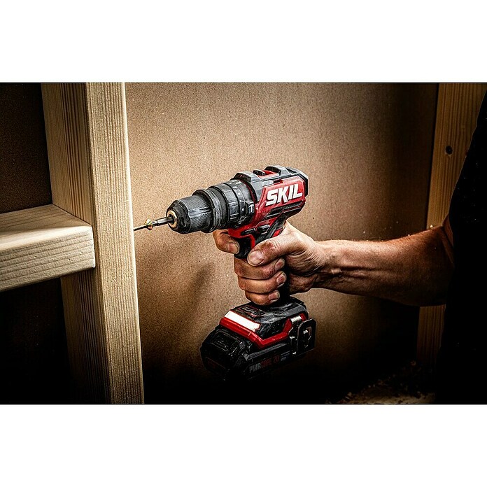 Skil PWRCore 20V Accu-klopboormachine + Gratis Accu Compressor (20 V, Excl. accu, 60 Nm) | BAUHAUS