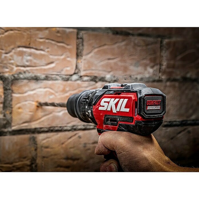 Skil PWRCore 20V Accu-klopboormachine + Gratis Accu Compressor (20 V, Excl. accu, 60 Nm) | BAUHAUS