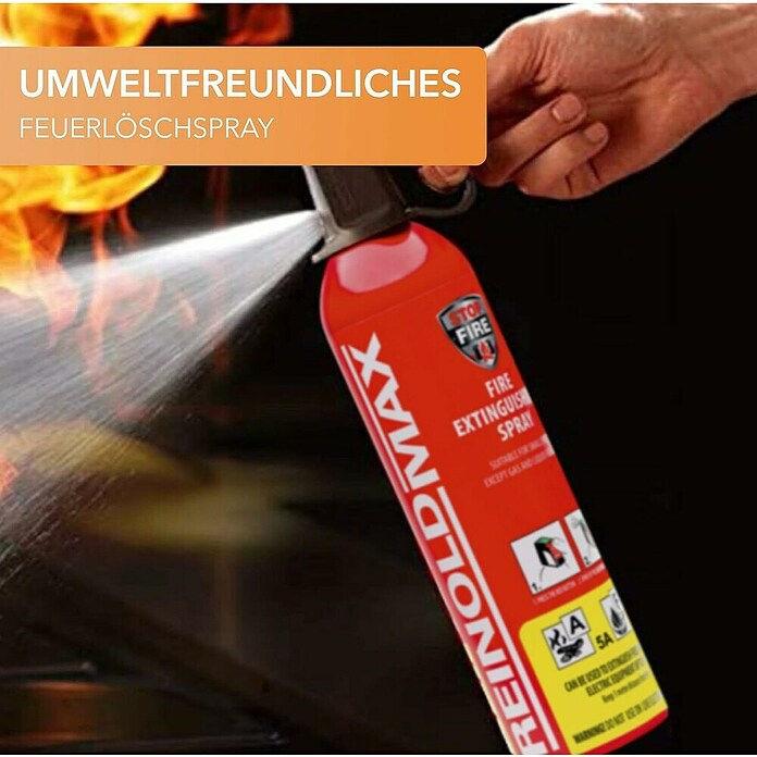 Feuerlöschspray (Nettovolumen: 750 ml) | BAUHAUS