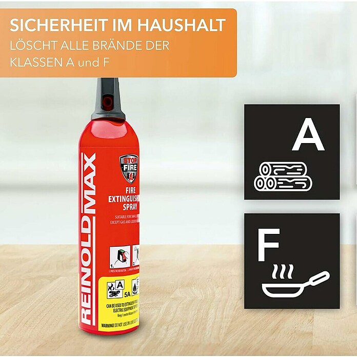 Feuerlöschspray (Nettovolumen: 750 ml) | BAUHAUS