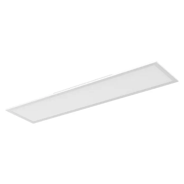 Ledvance Essential LED-Panel - 24 W, L x B x H: 100 x 25 x 6 cm, Weiß, Kaltweiß - Weißes LED-Panel für die Deckenmontage. Ideal für Büros und Gewerberäume, energieeffizient und langlebig, sorgt für eine gleichmäßige Ausleuchtung.
