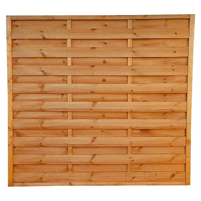 Panelna ograja  (Š x V: 180 x 180 cm, Rjava) | 7411 - Lamellenzäune/Dichtzäune | IAGB - Gartenholz | IAG - Außenbereichsausstattung | IA - Gartenhartware | I - Stadtgarten | BAUHAUS