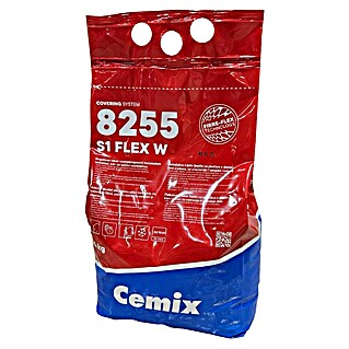 Cemix Fleksibilno ljepilo FLEX SI W 8255 (5 kg, Bijele boje)