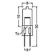 Osram Halostar Halogeenlamp Oven (10 W, G4, Warm wit, Totaal aantal stuks: 2 st.) | BAUHAUS