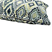 Cojín Rombo Riley (Azul, 30 x 50 cm, 57% poliéster y 33% algodón) | BAUHAUS
