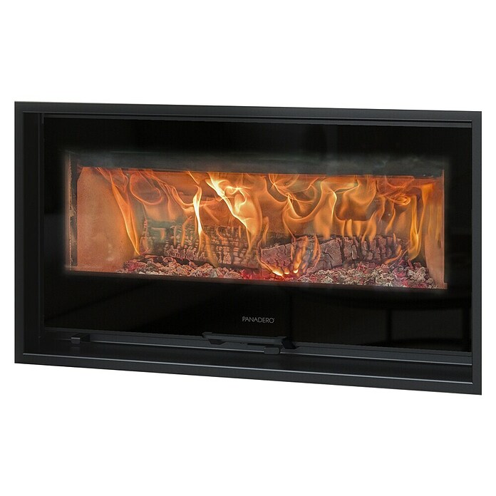 Panadero Hogar de leña Slide 110 (8 kW, Negro) | BAUHAUS