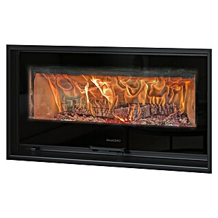 Panadero Hogar de leña Slide 110 (8 kW, Negro)