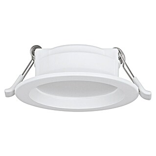 Eglo LED okrogla vgradna svetilka Idun (3,8 W, Ø x V: 8,6 x 3,1 cm, Bela, Bela, Toplo bela)