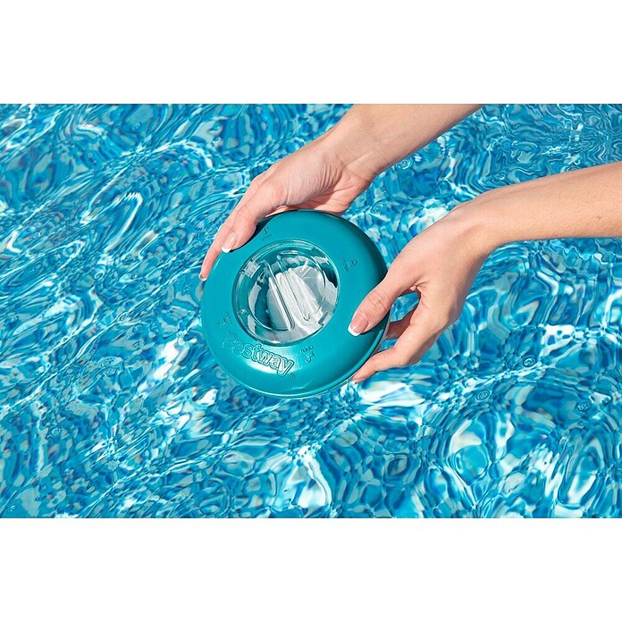 Bestway Dozator tableta za bazen  (Ø x V: 16 x 10,3 cm, Prikladno za: Bazeni za postavljanje) | BAUHAUS