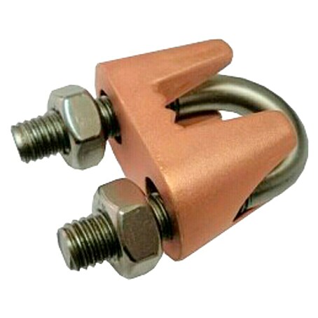 Brida pica tierra (Naranja, Metal)
